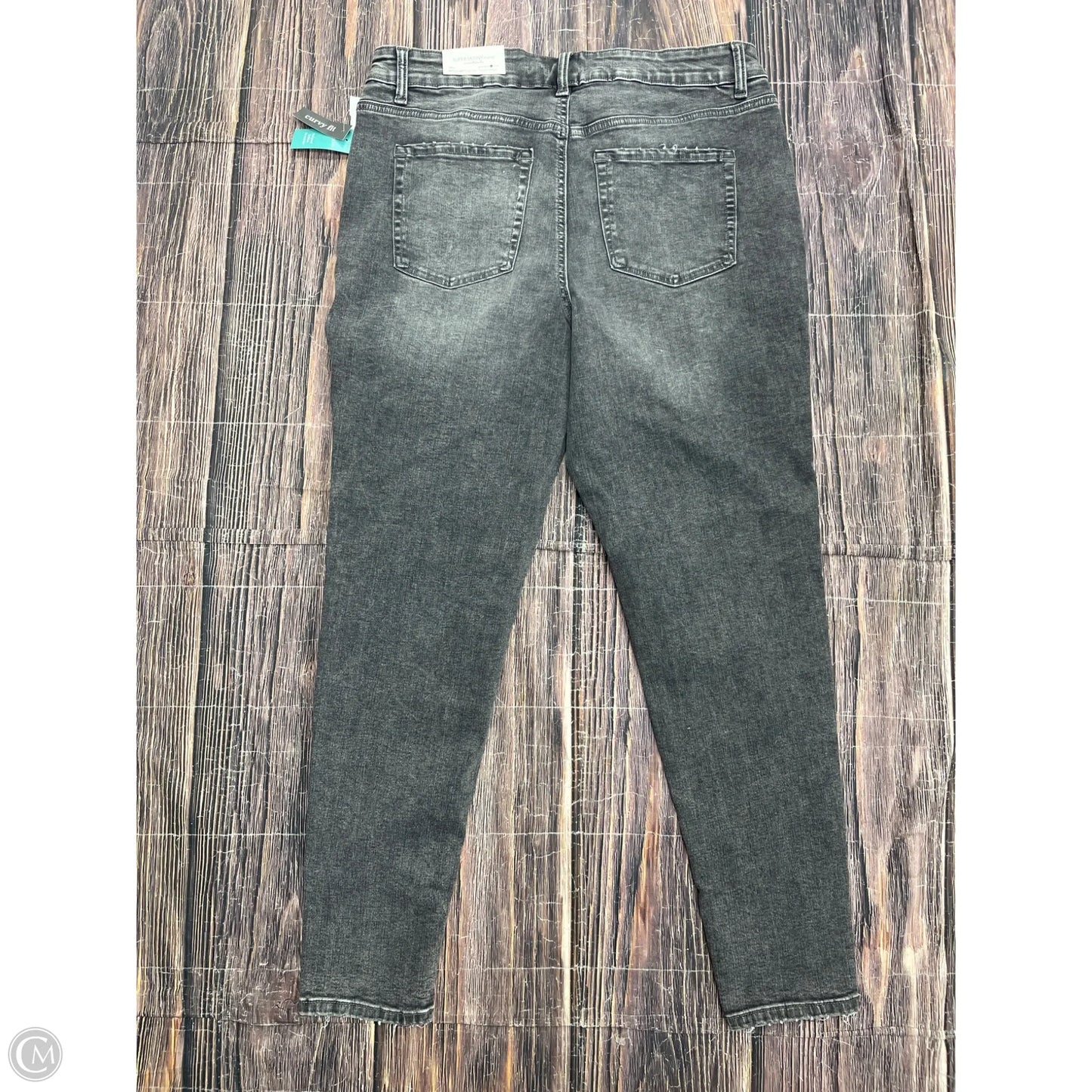 Jeans Skinny By Maurices In Grey, Size: 18