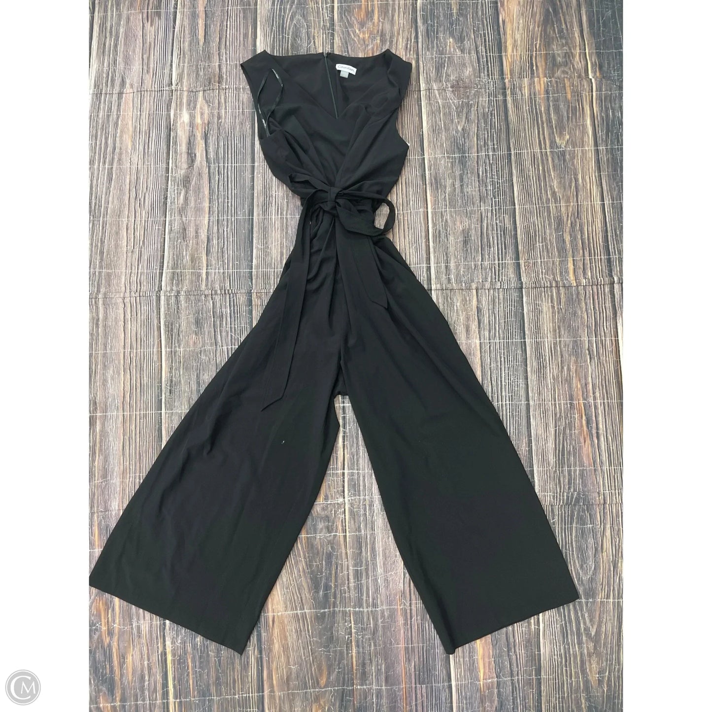 Jumpsuit By Calvin Klein In Black, Size: 12