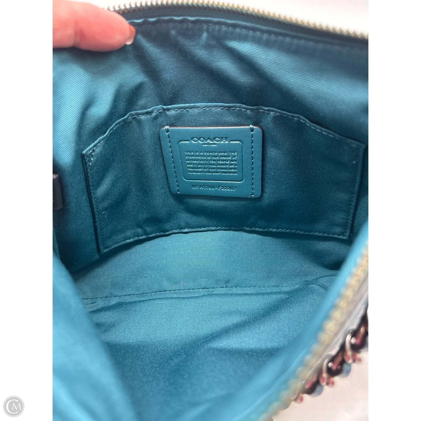 Handbag Designer By Coach, Size: Medium