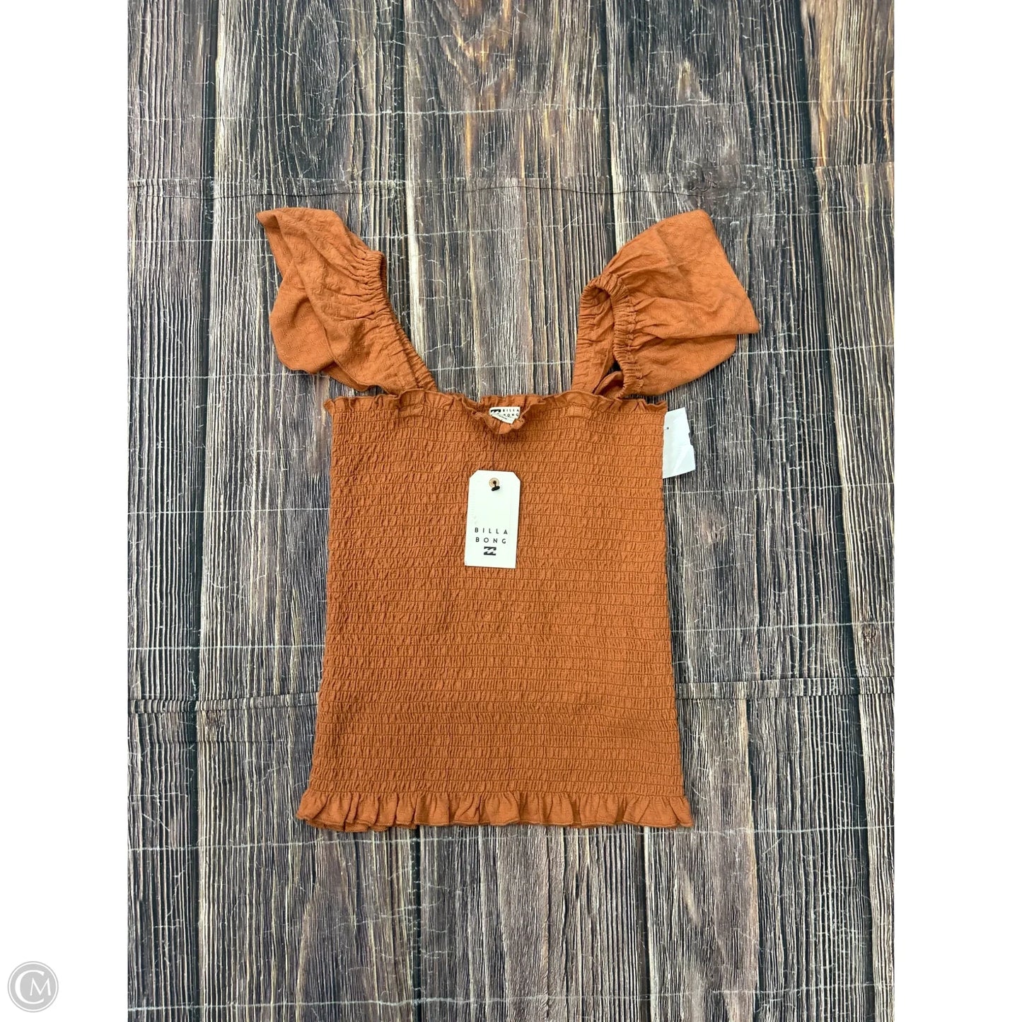 Tank Top By Billabong In Orange, Size: M