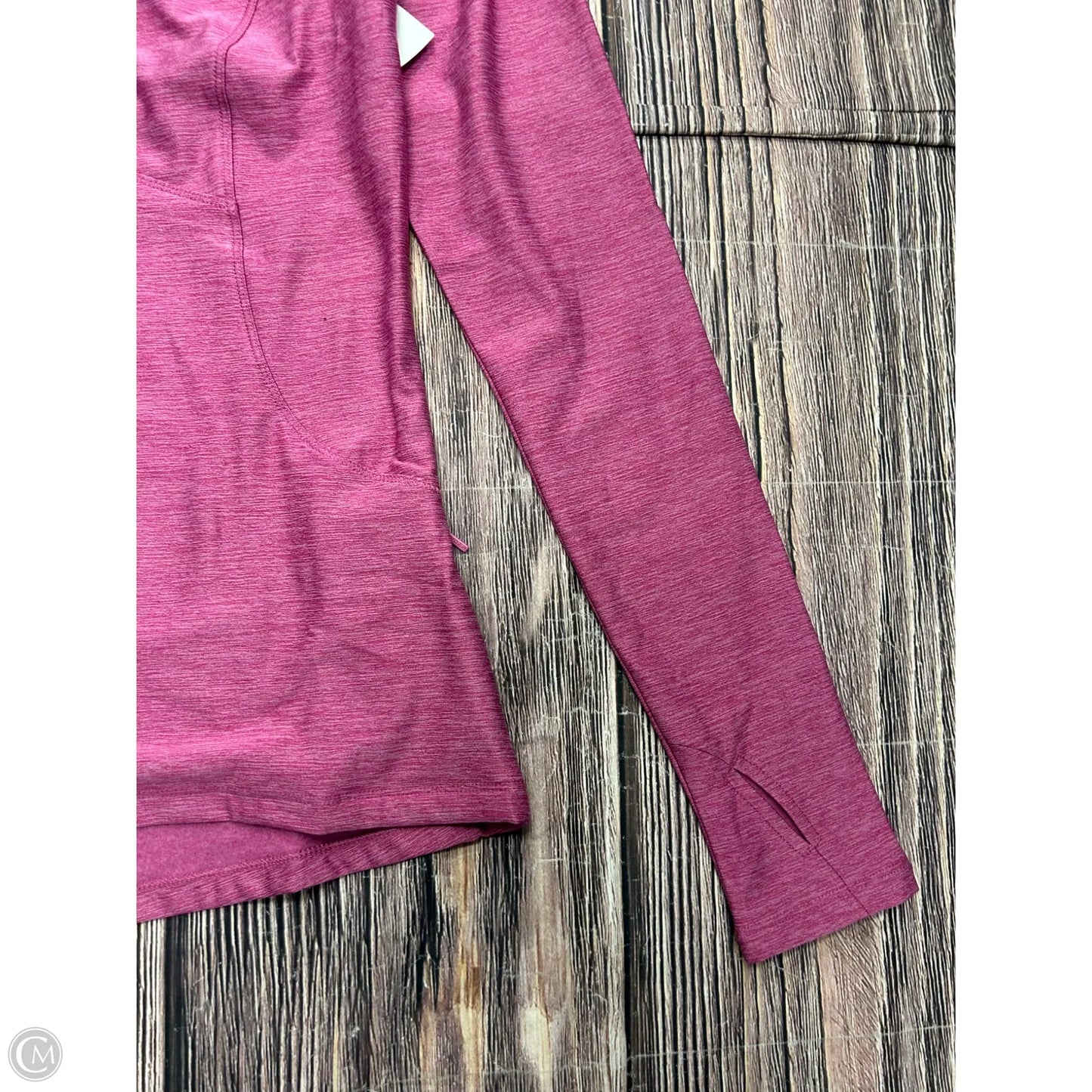 Athletic Top Long Sleeve Crewneck By Spyder In Pink, Size: S