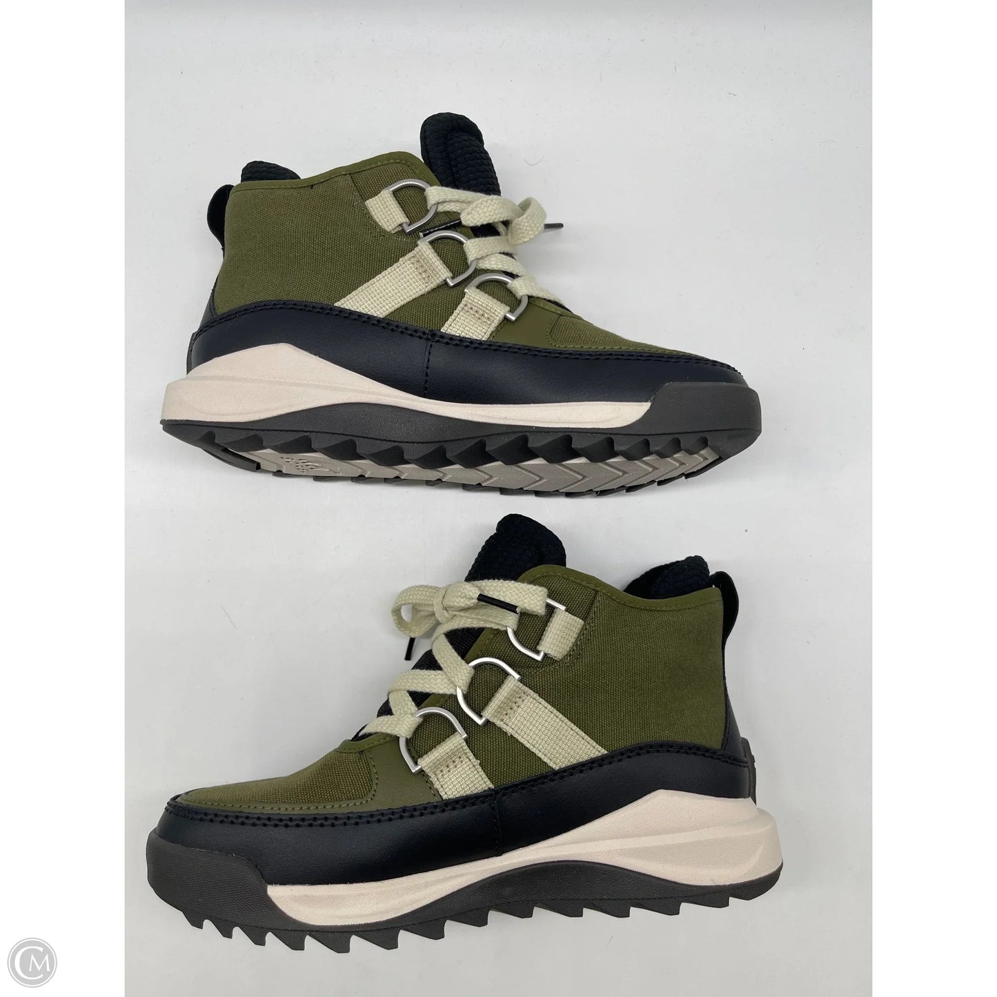 Boots Ankle Flats By Sorel In Green, Size: 9