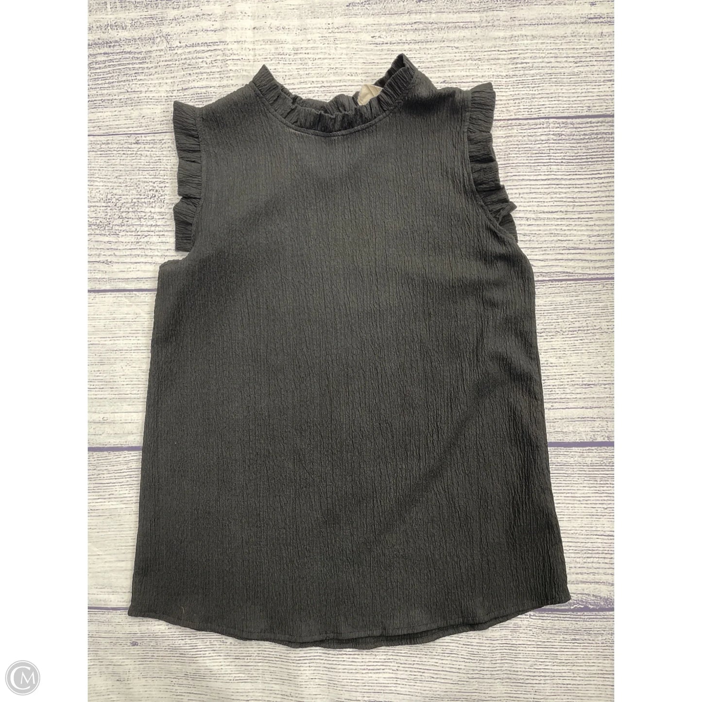 Top Short Sleeve By Entro In Black, Size: L