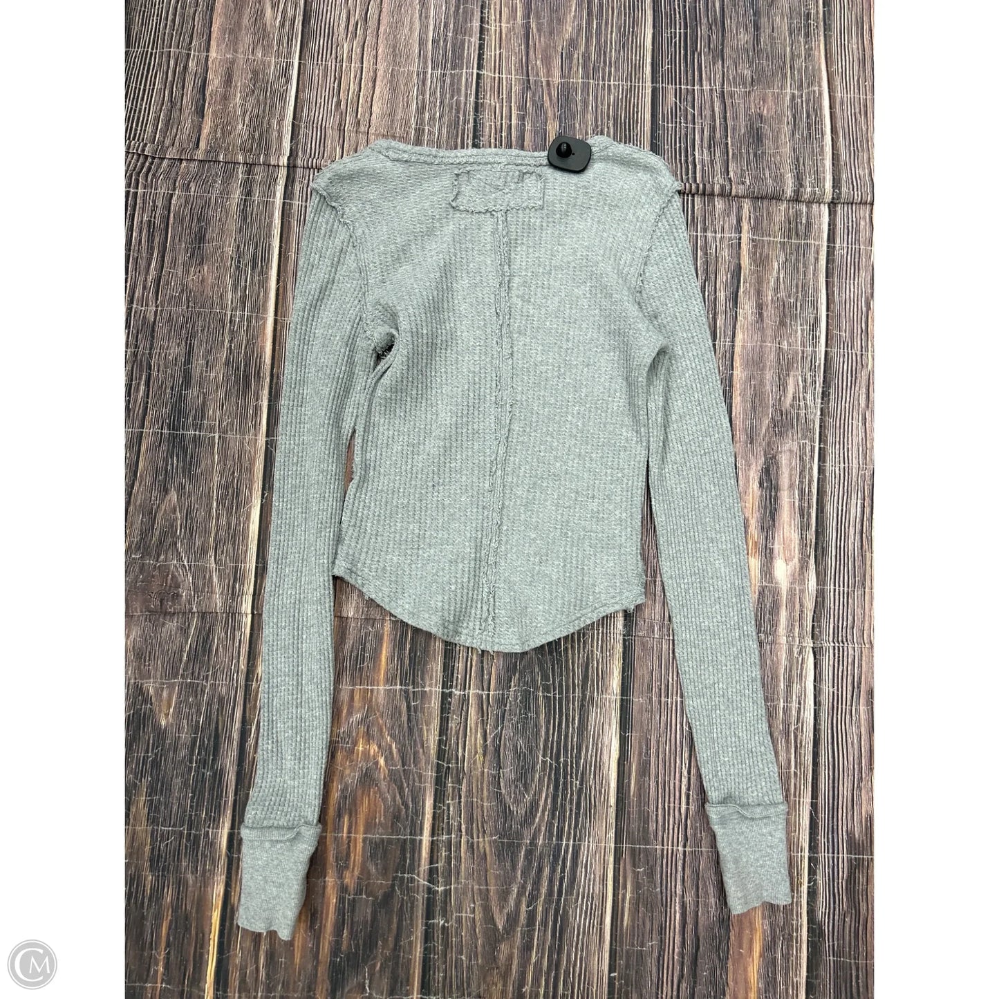 Top Long Sleeve By We The Free In Grey, Size: Xs
