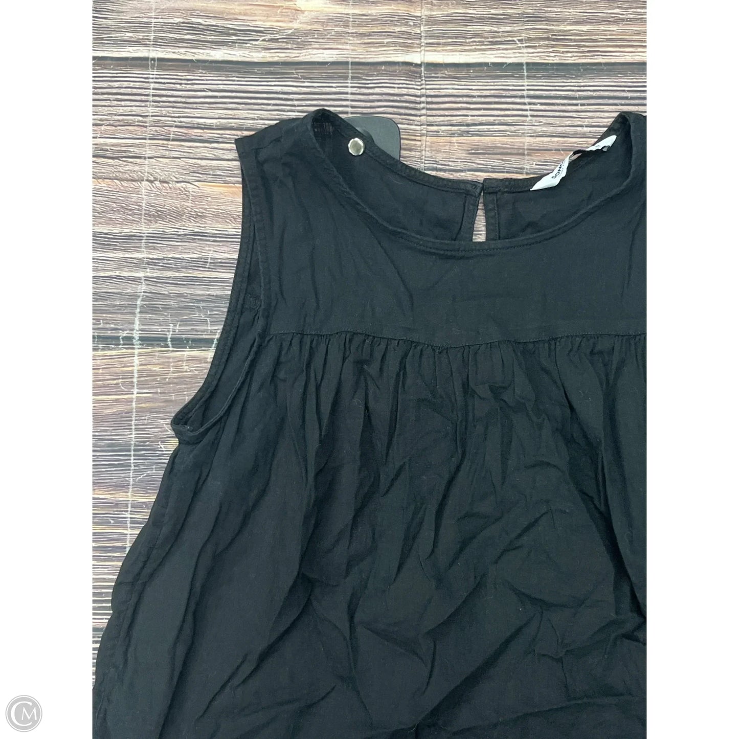 Tank Top By Sonoma In Black, Size: M