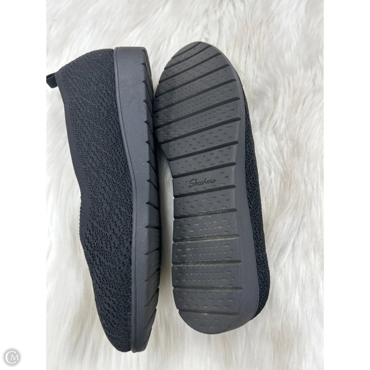 Shoes Flats By Skechers In Black, Size: 8