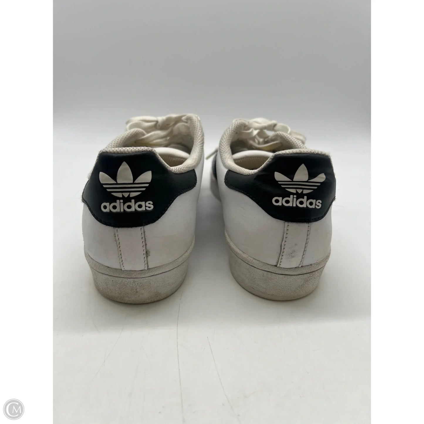 Shoes Athletic By Adidas In Black & White, Size: 10.5