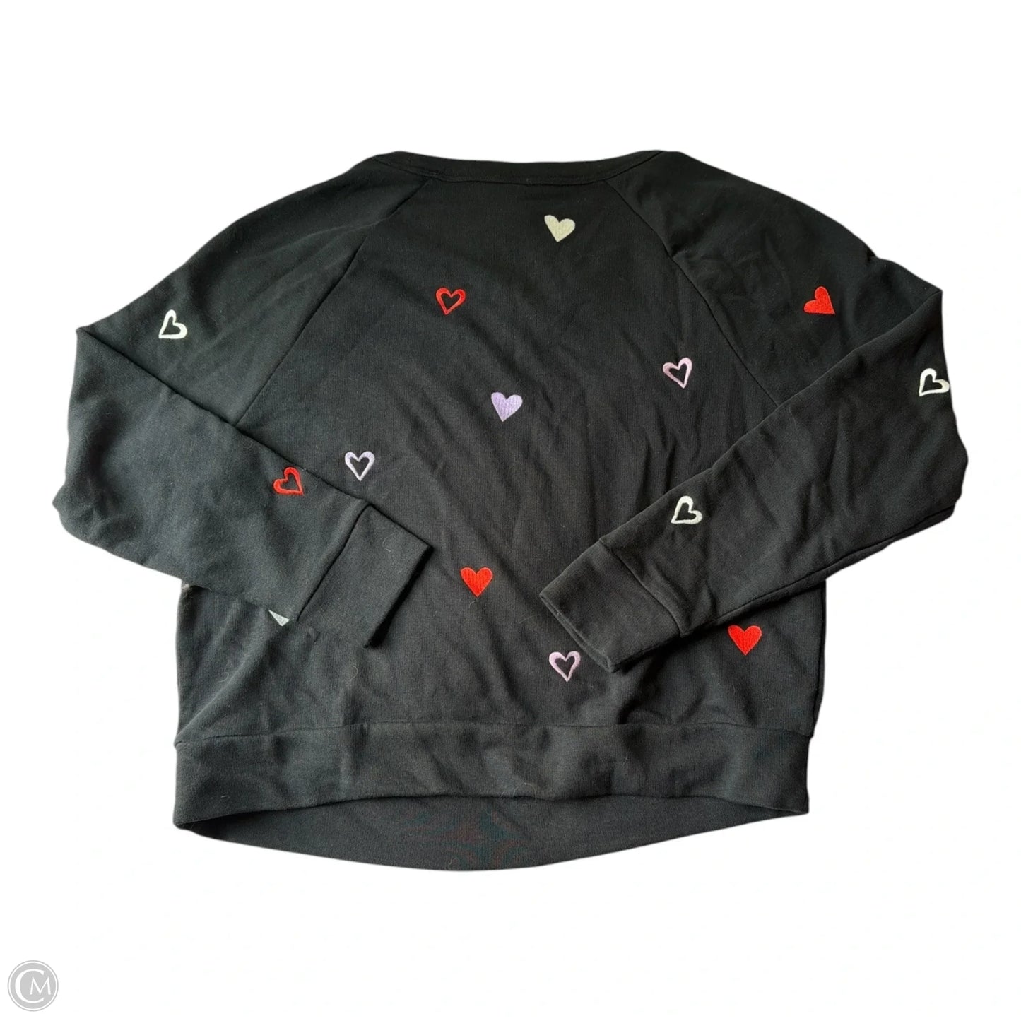 Sweatshirt Crewneck By Lou And Grey In Black, Size: S