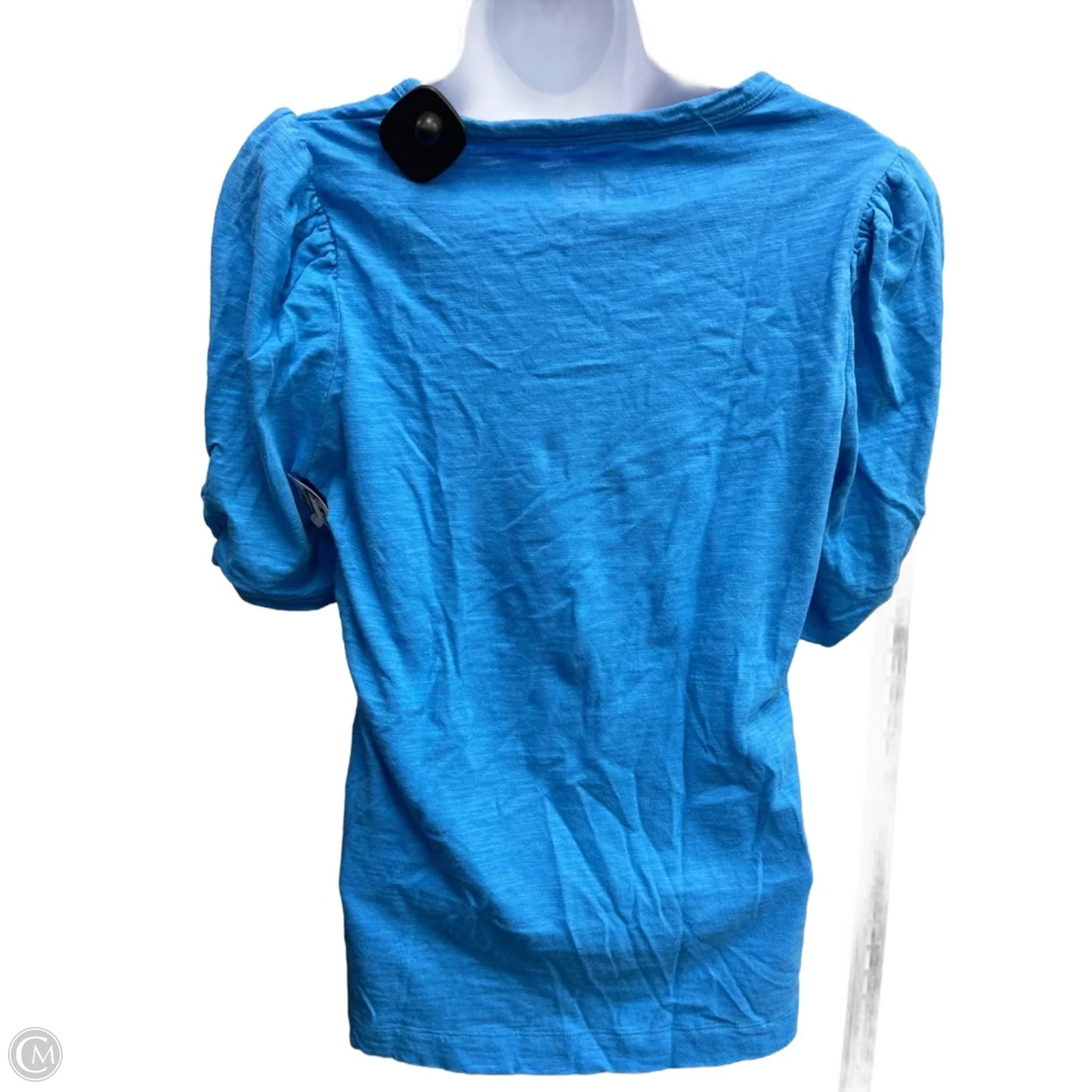 Top Short Sleeve By Chicos In Blue, Size: M