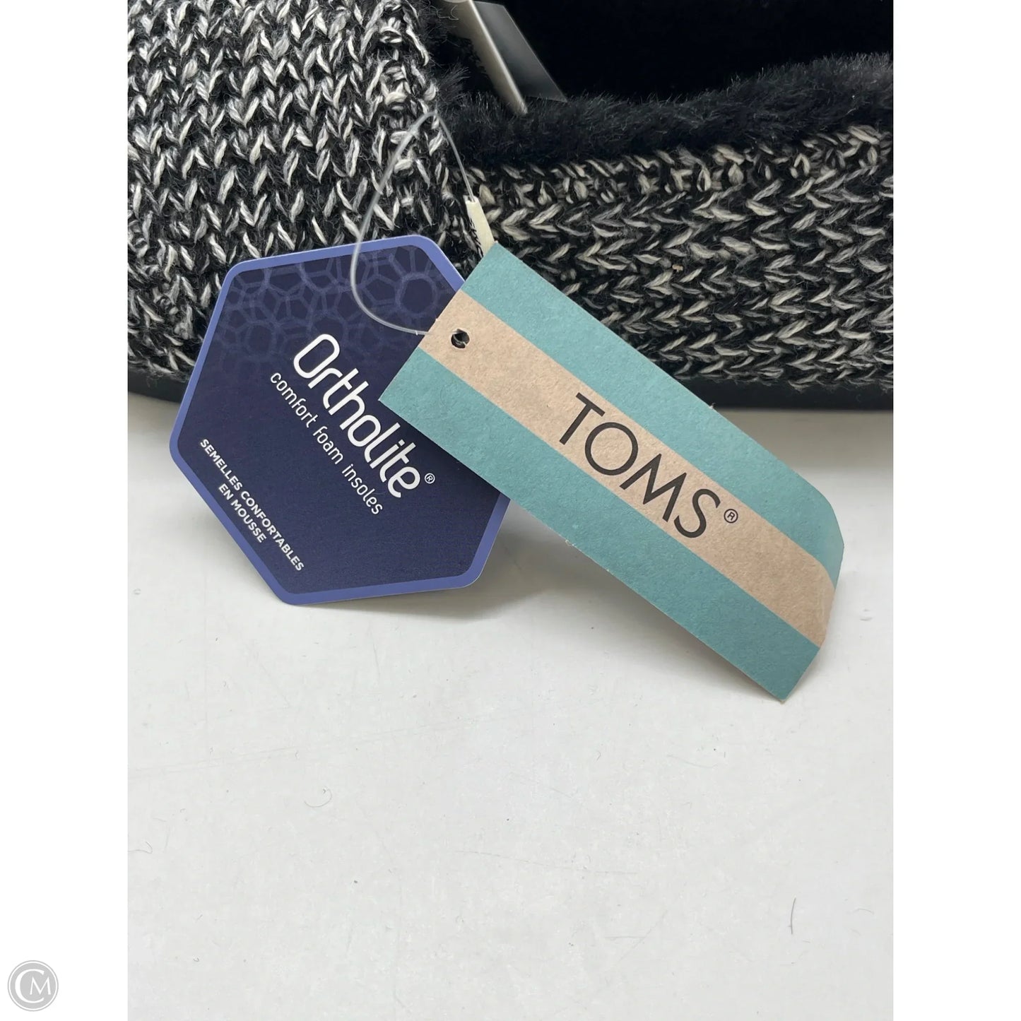 Shoes Flats By Toms In Black, Size: 6.5