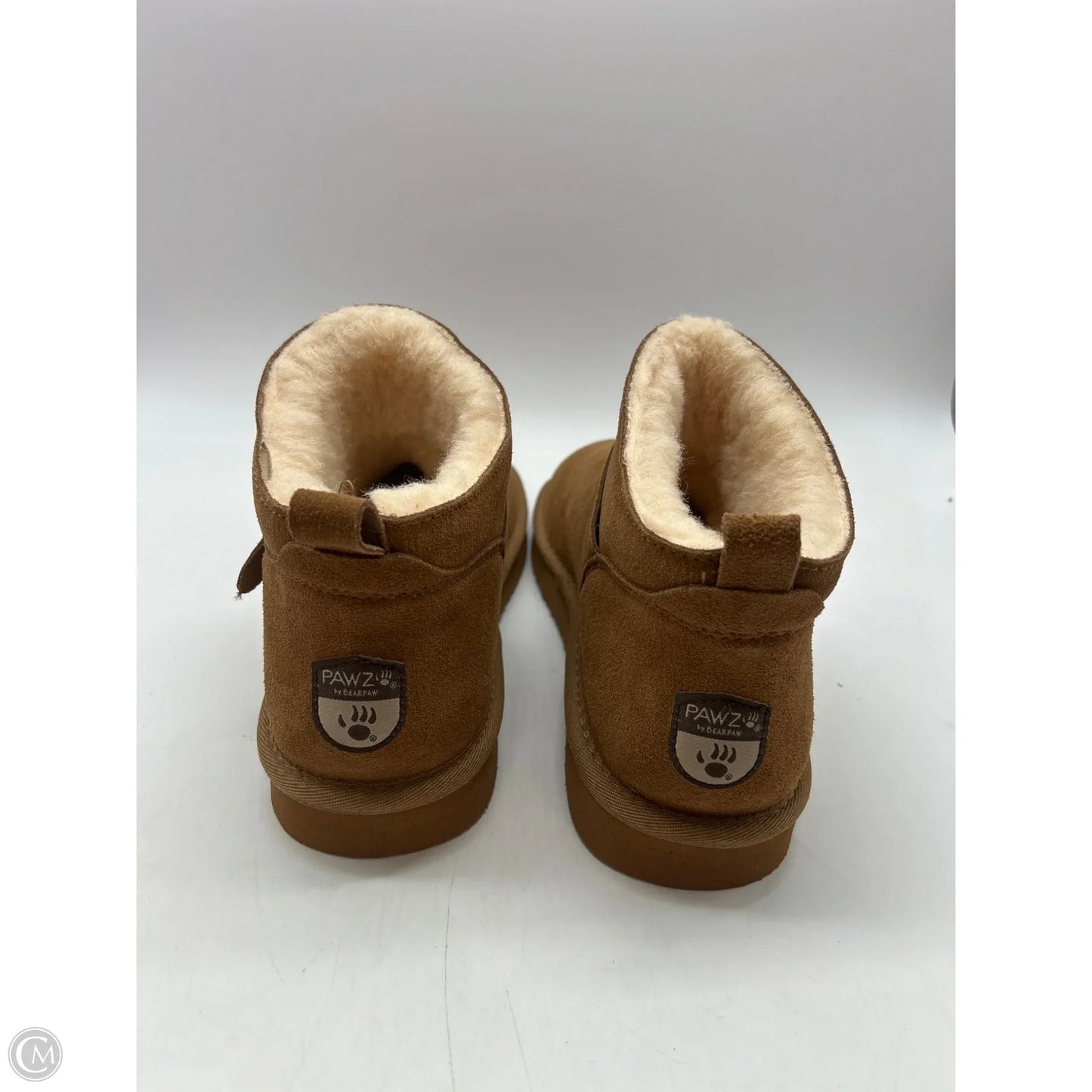 Boots Ankle Flats By Bearpaw In Brown, Size: 10