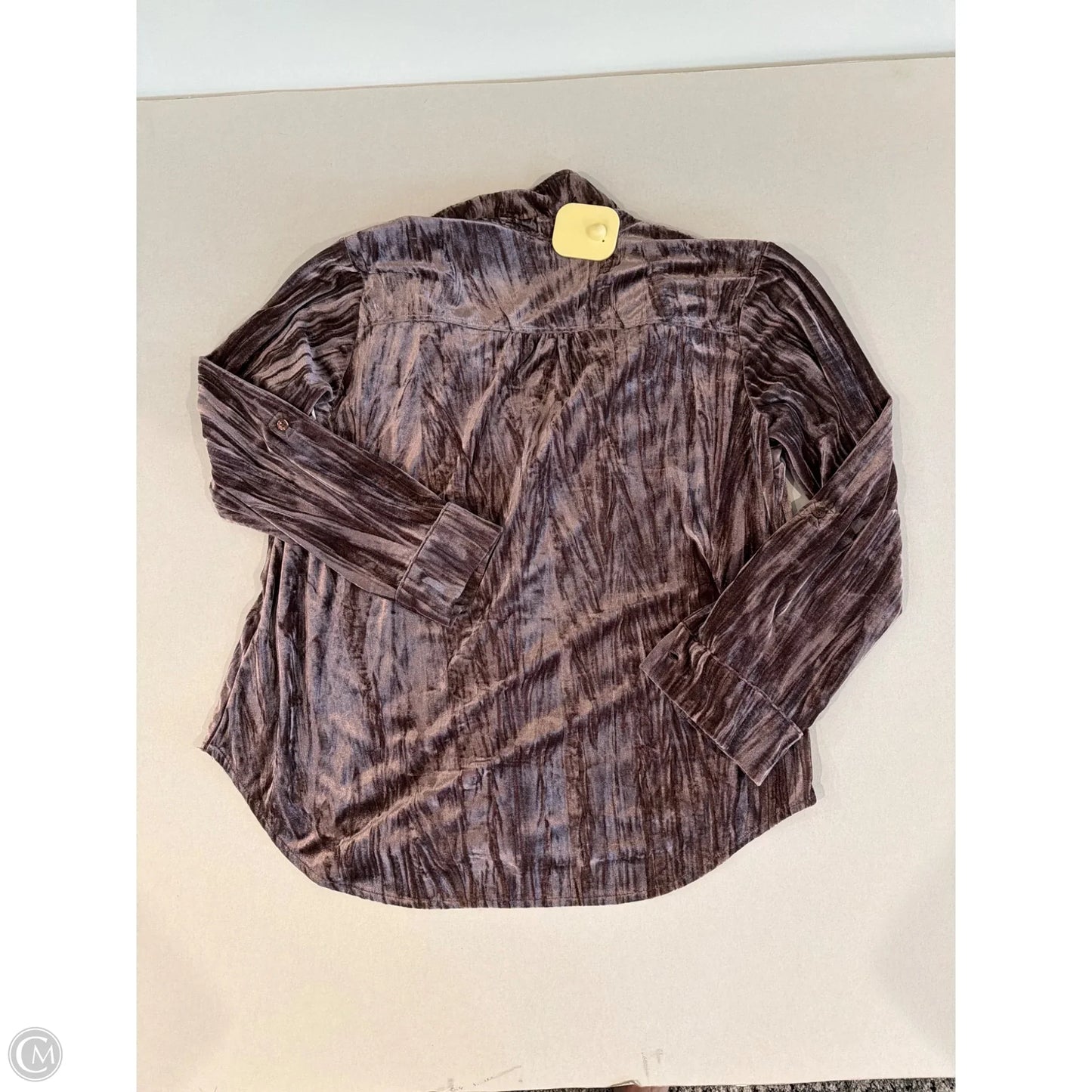 Top Long Sleeve By Maurices In Pink, Size: Xl