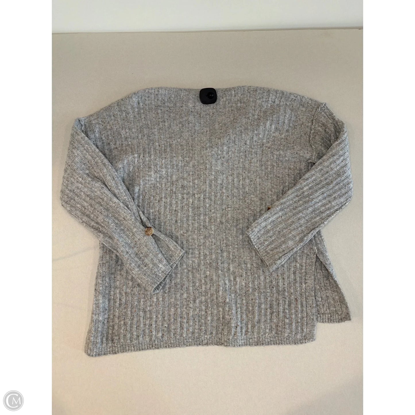 Sweater By Hem & Thread In Grey, Size: M