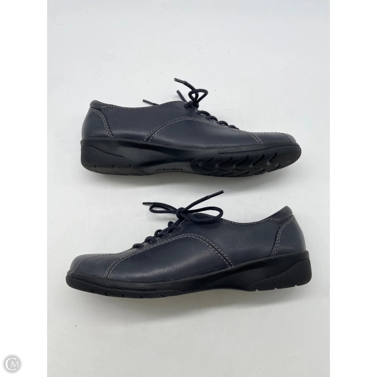 Shoes Flats By Clarks In Blue, Size: 7