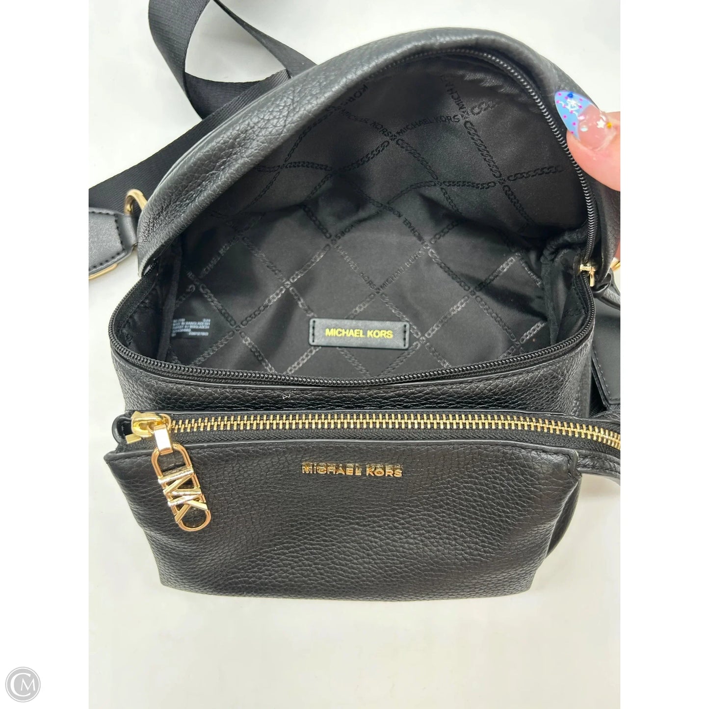 Crossbody Designer By Michael Kors, Size: Medium