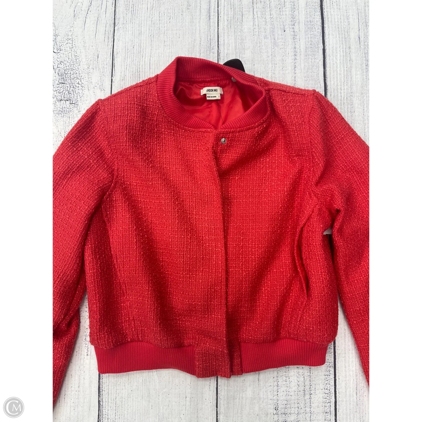 Jacket Designer By Jason Wu In Red, Size: L