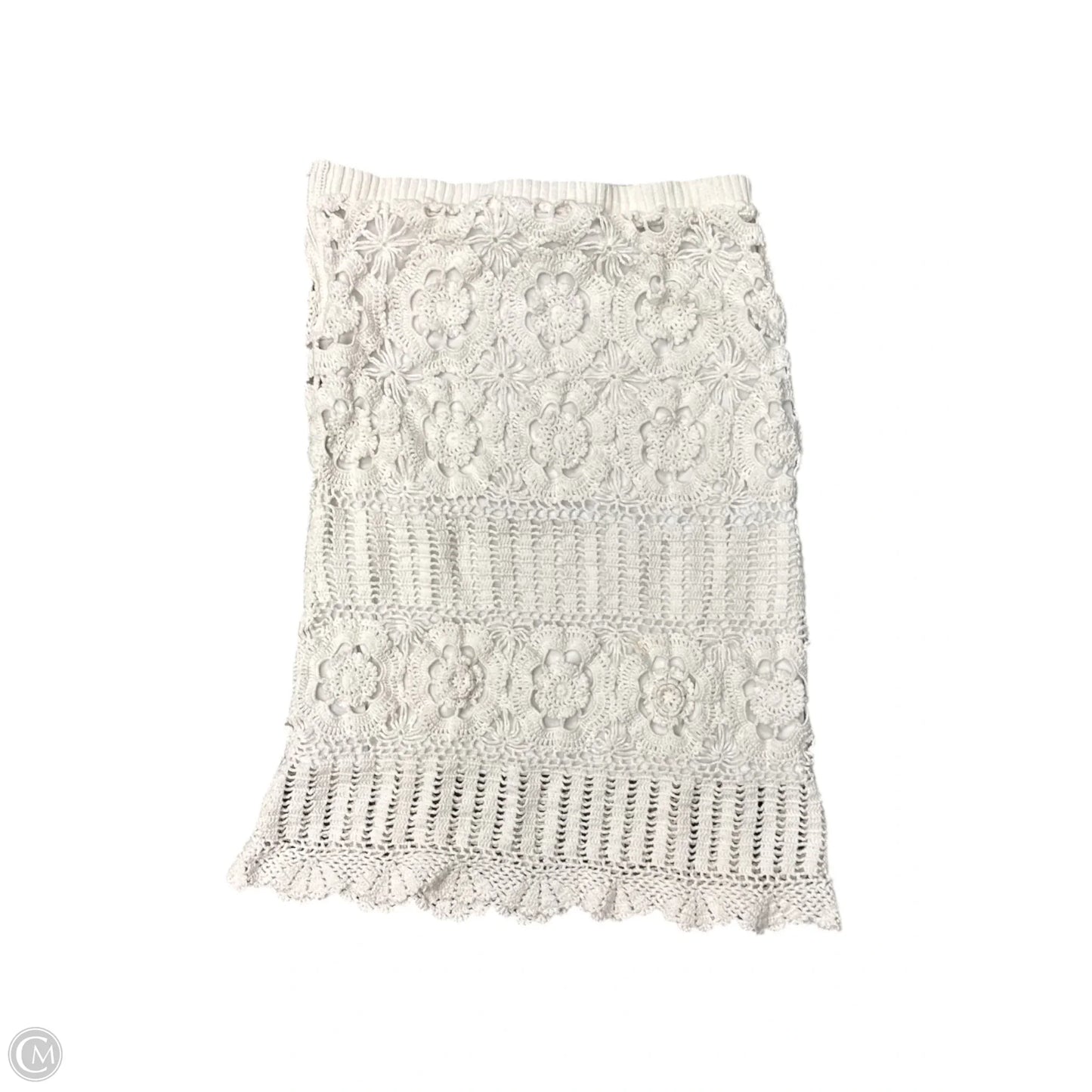 Skirt Midi By 111 State In Cream, Size: L