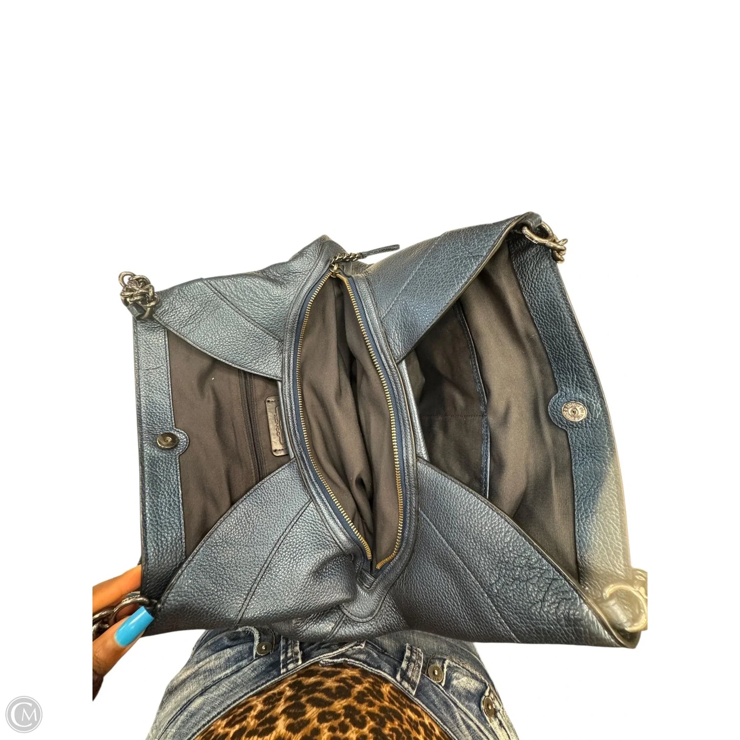 Handbag Designer By Coach, Size: Large