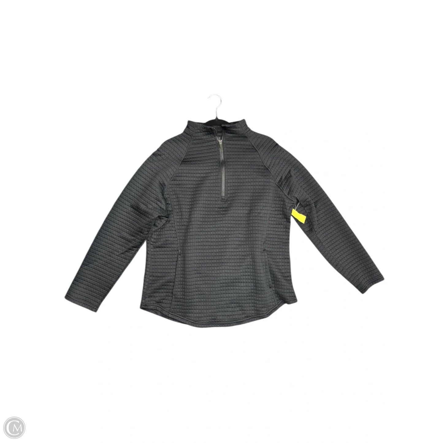 Athletic Sweatshirt Collar By Spyder In Black, Size: Xl