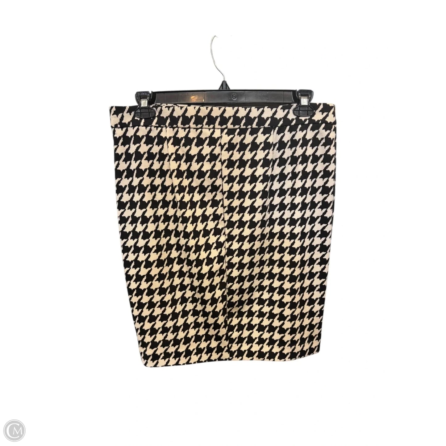 Skirt Midi By Elle In Black & Cream, Size: 14