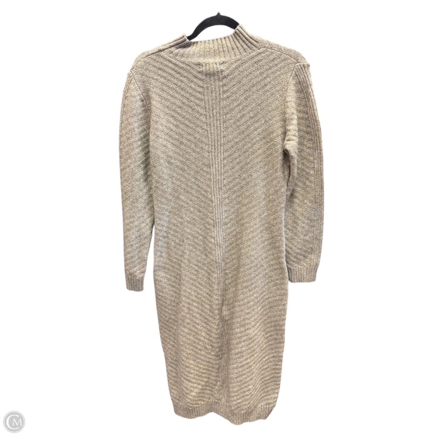 Dress Casual Midi By Tahari In Taupe, Size: 10