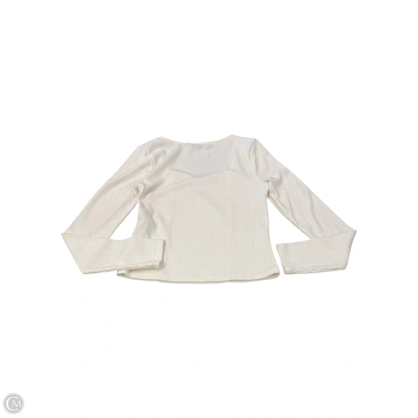 Top Long Sleeve By So In Cream, Size: L