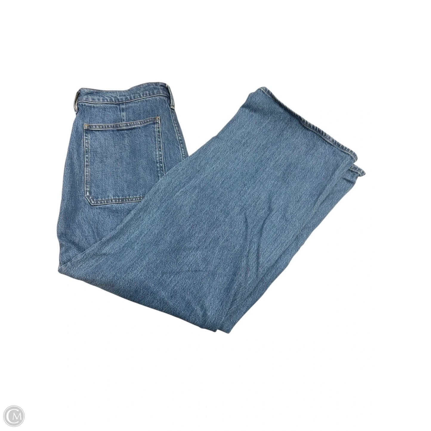 Jeans Straight By J. Crew In Blue Denim, Size: 10