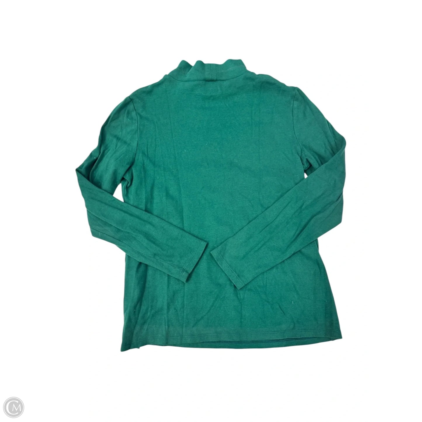 Top Long Sleeve By Croft And Barrow In Green, Size: M