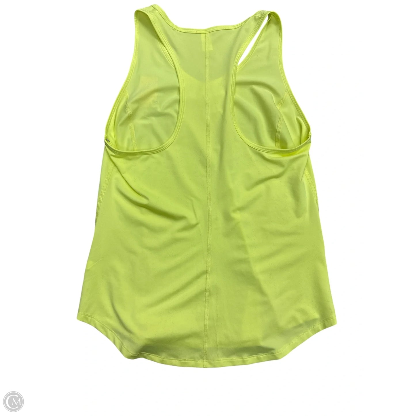 Athletic Tank Top By Fila In Yellow, Size: L