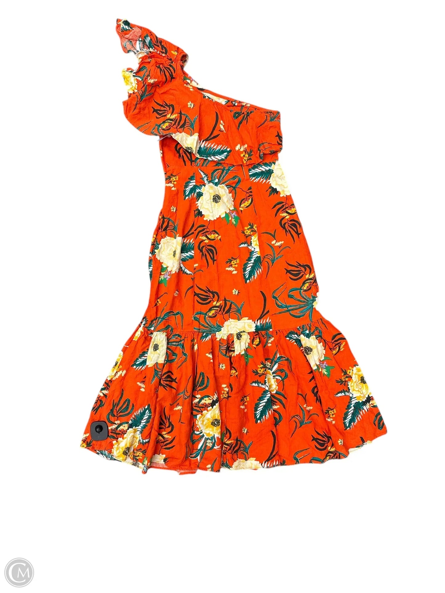 Dress Casual Maxi By Urban Outfitters In Orange, Size: 0