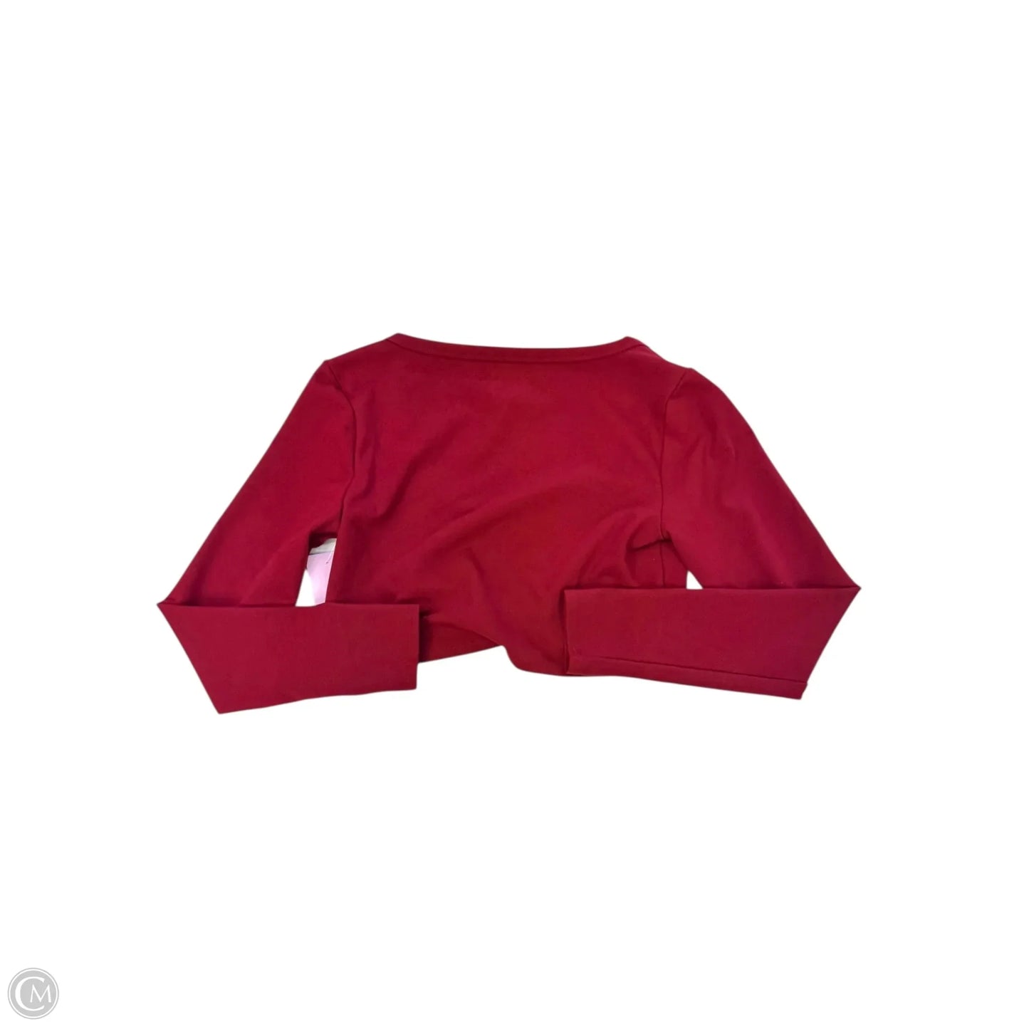 Top Long Sleeve By Wild Fable In Red, Size: M