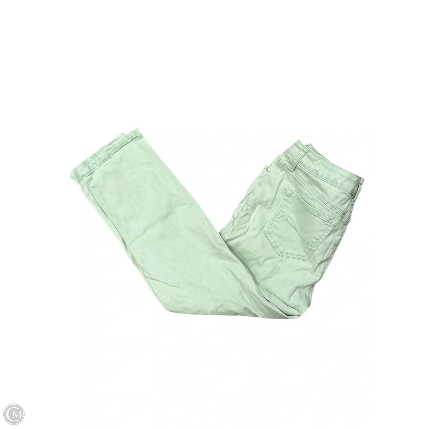Pants Cropped By Bandolino In Green, Size: 12