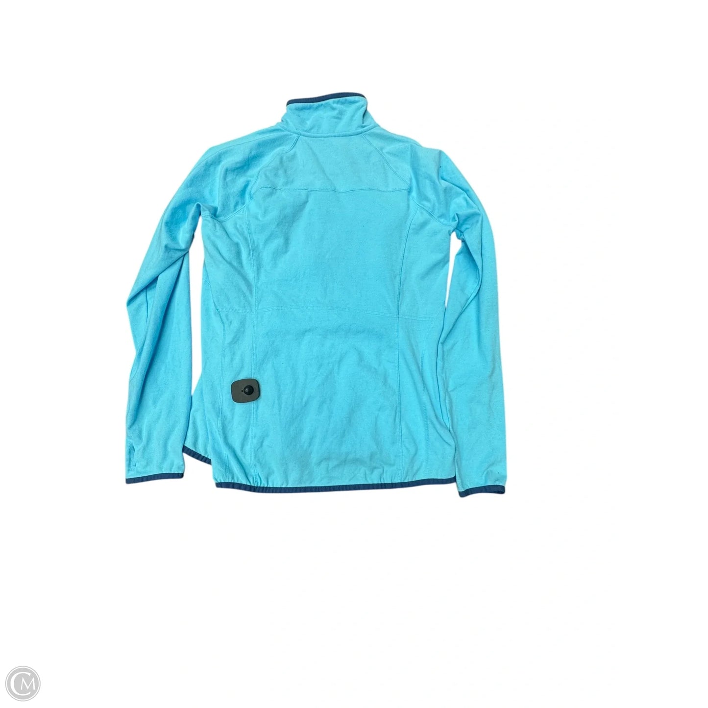 Athletic Sweatshirt Collar By Tek Gear In Blue, Size: L