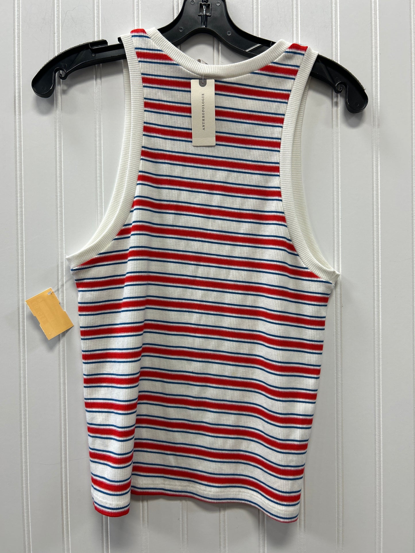 Top Sleeveless By Maeve In Blue & Red & White, Size:M