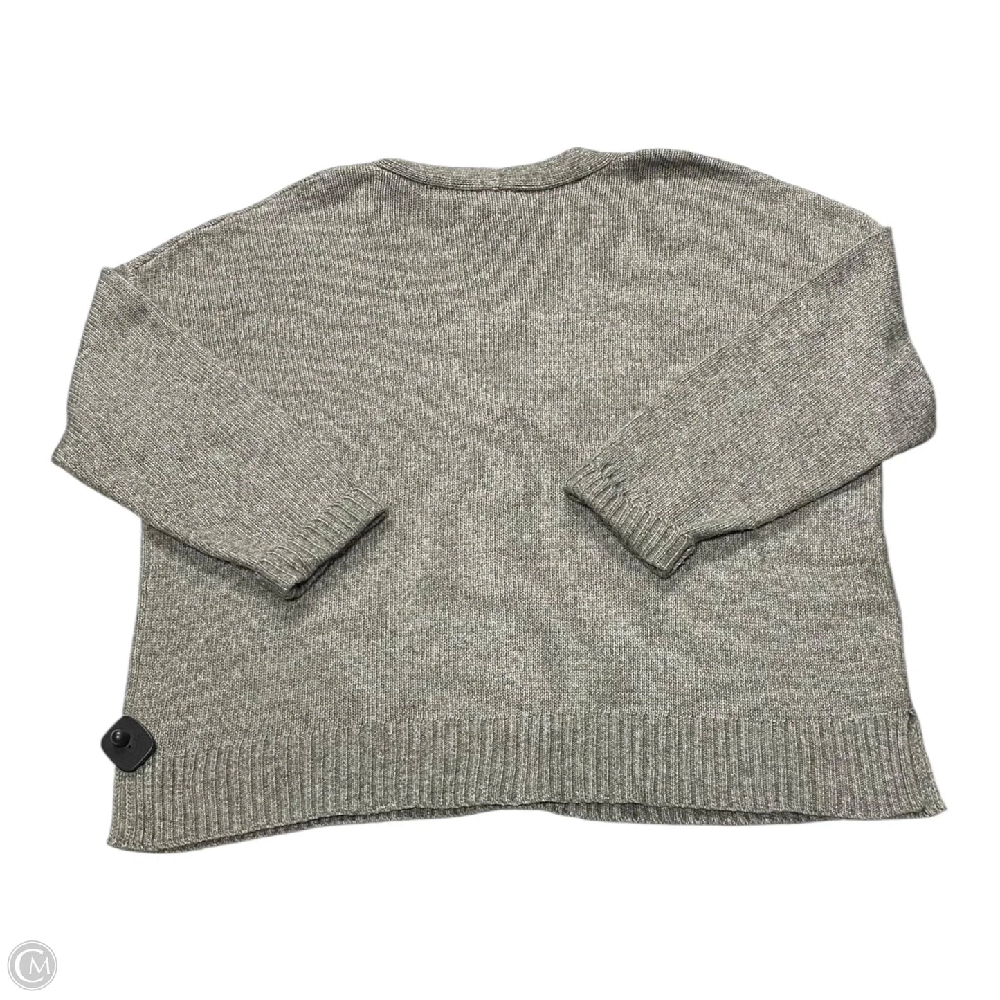 Sweater Cardigan By Ella Moss In Green, Size: Xl