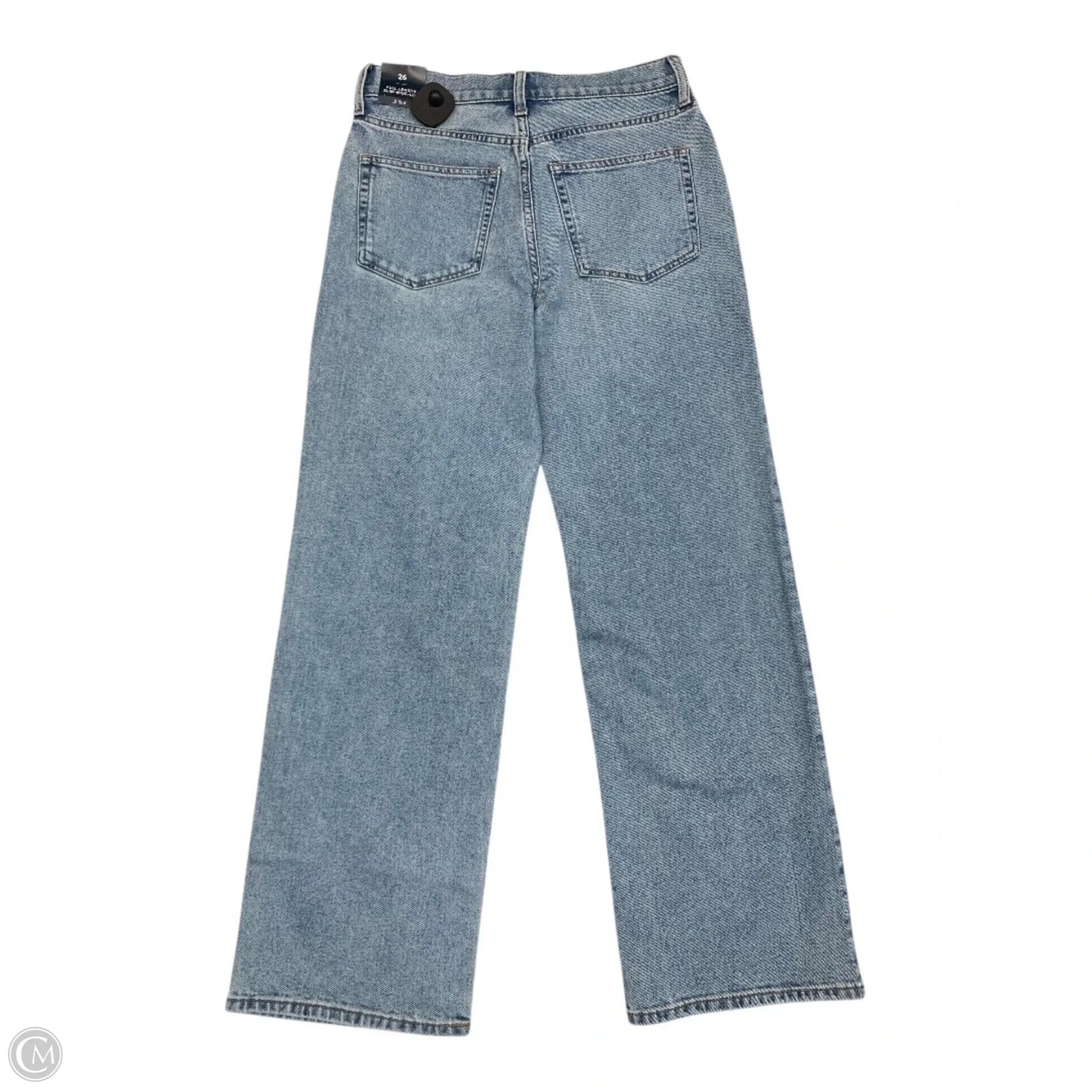 Jeans Wide Leg By J. Crew In Blue Denim, Size: 2