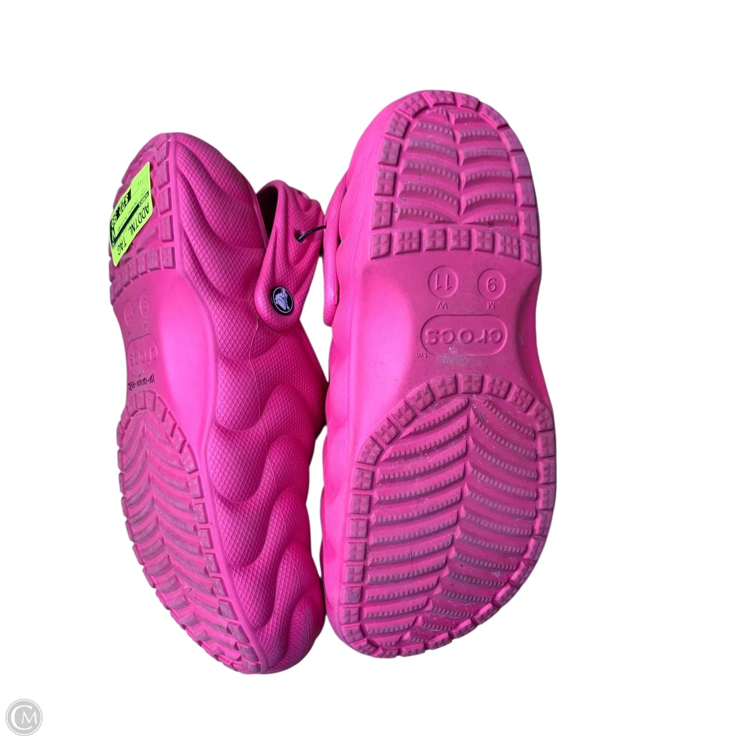 Shoes Sneakers Platform By Crocs In Pink, Size: 11