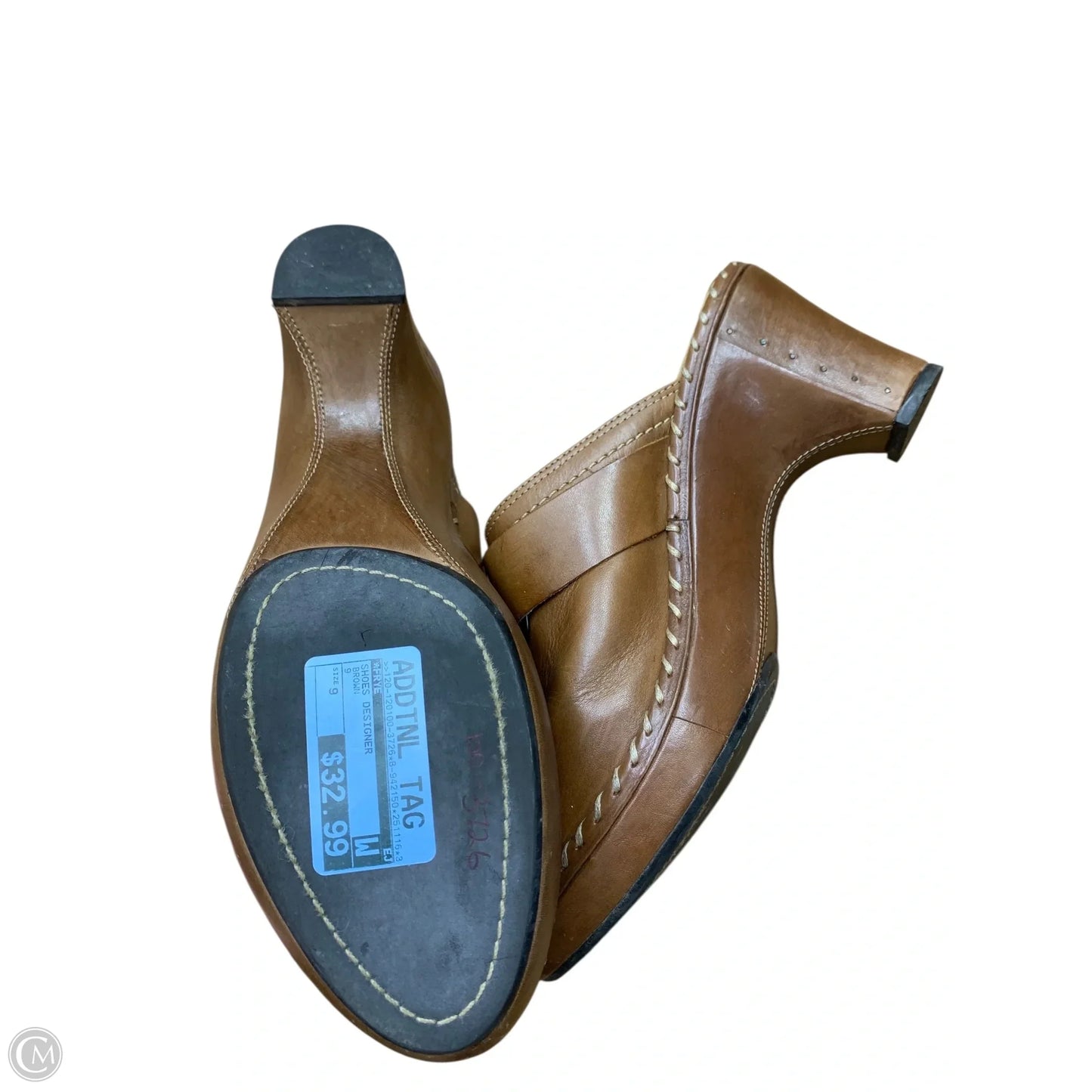 Shoes Designer By Frye In Brown, Size: 9