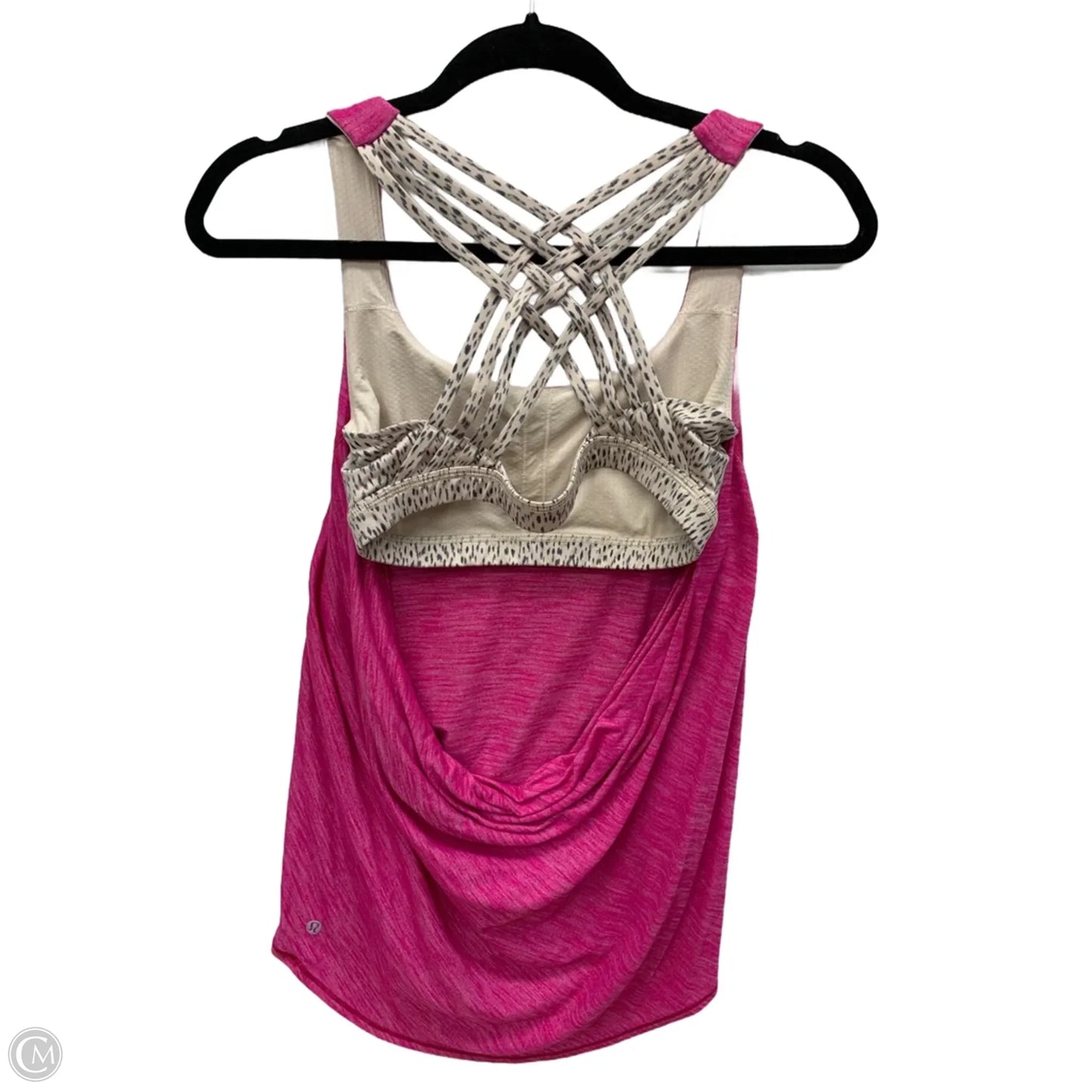 Athletic Tank Top By Lululemon In Pink, Size: S