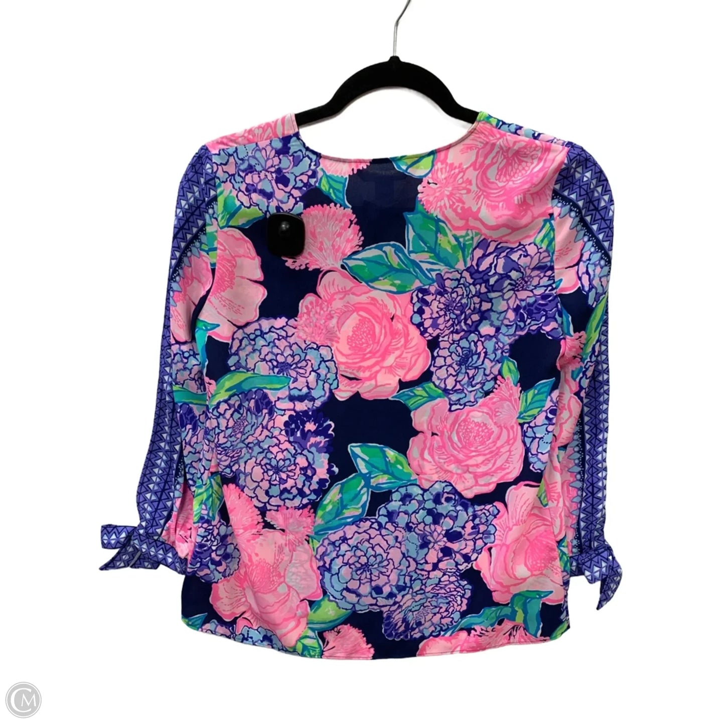 Top Long Sleeve Designer By Lilly Pulitzer In Multi-colored, Size: Xxs