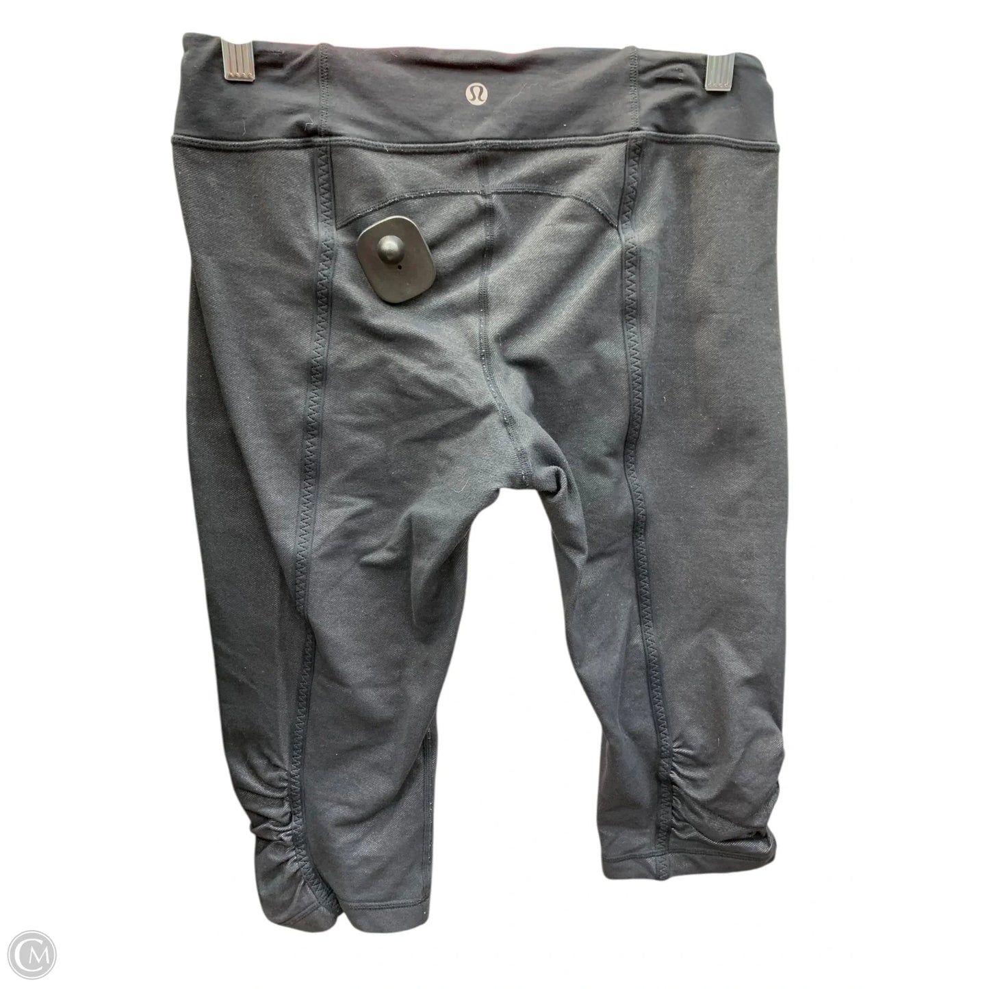 Athletic Capris By Lululemon In Black, Size: 8