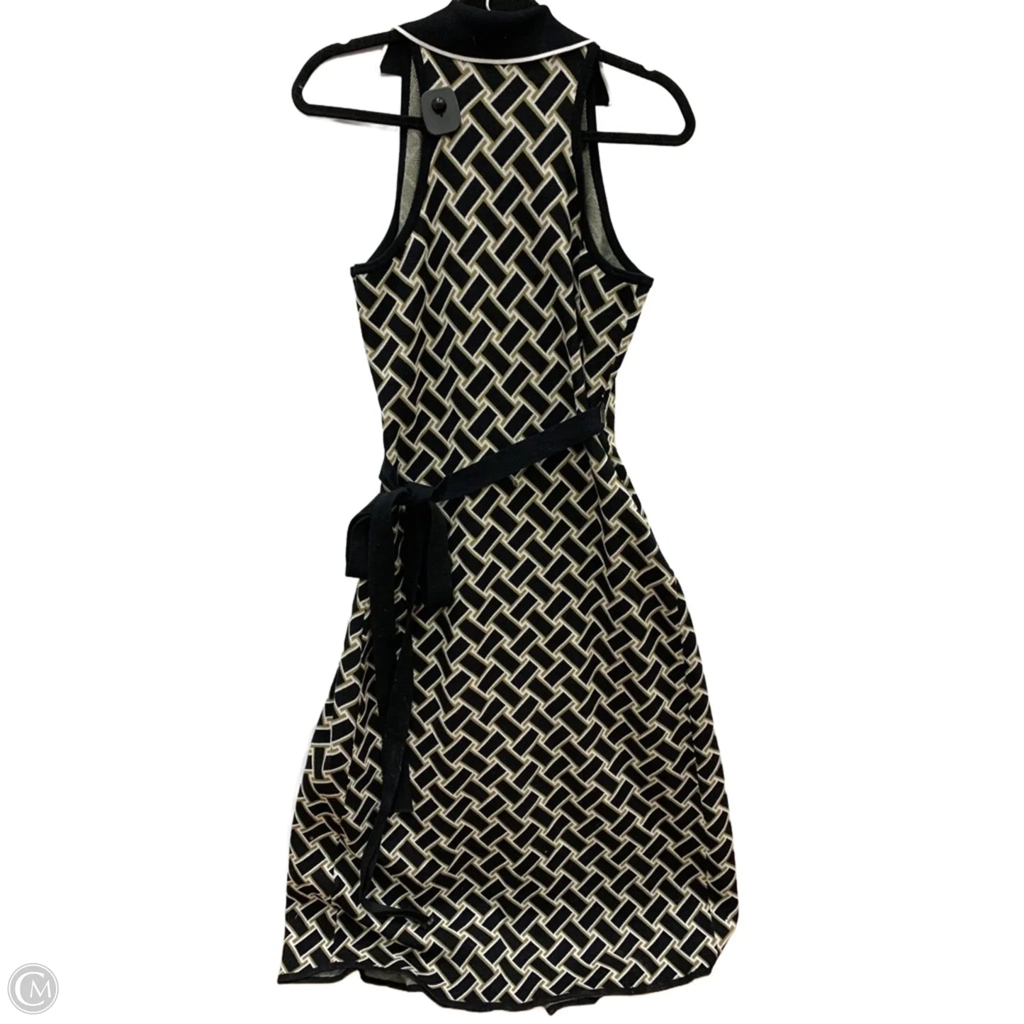 Sweater Dress Designer By Diane Von Furstenberg In Black, Size: M