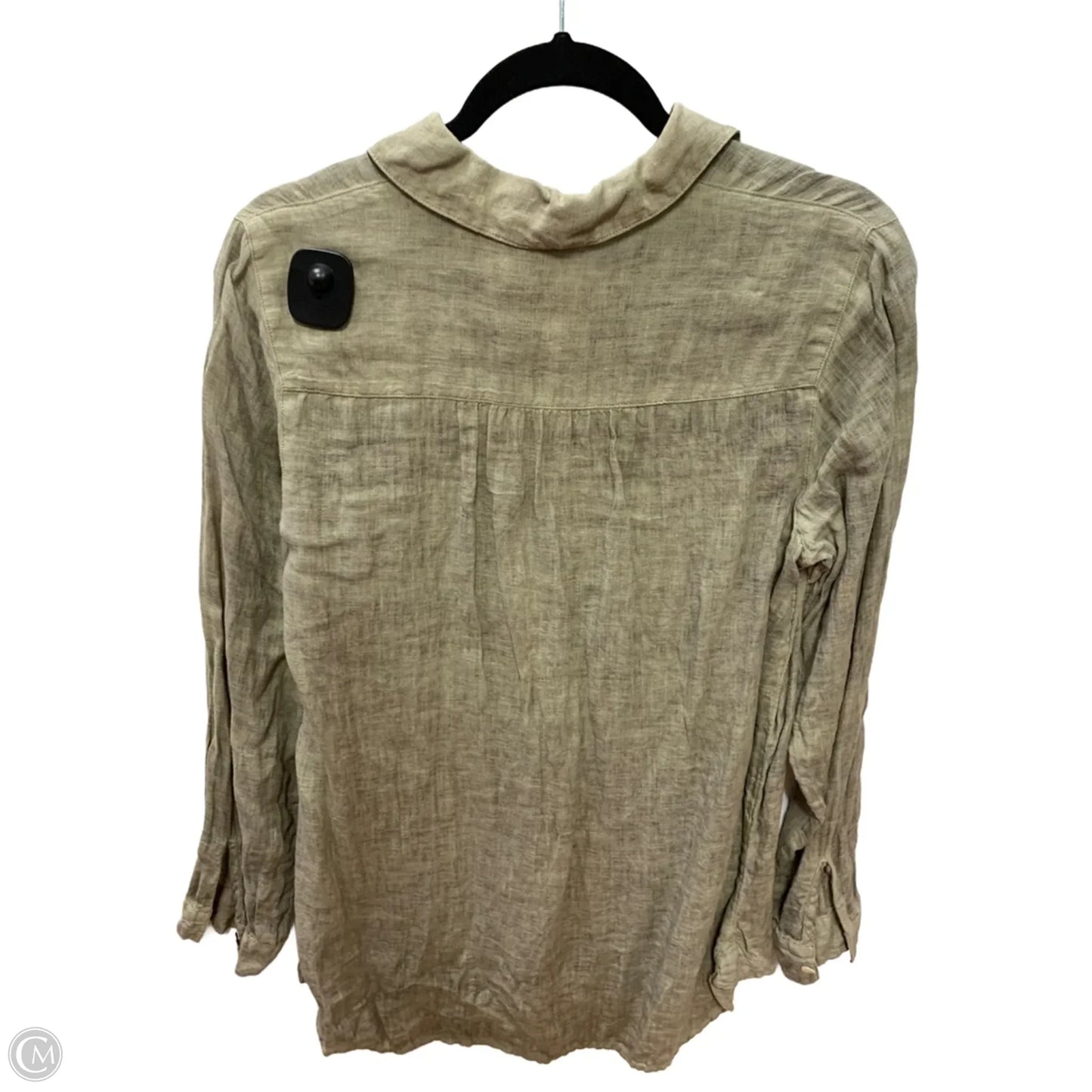 Top Long Sleeve By J. Jill In Green, Size: S