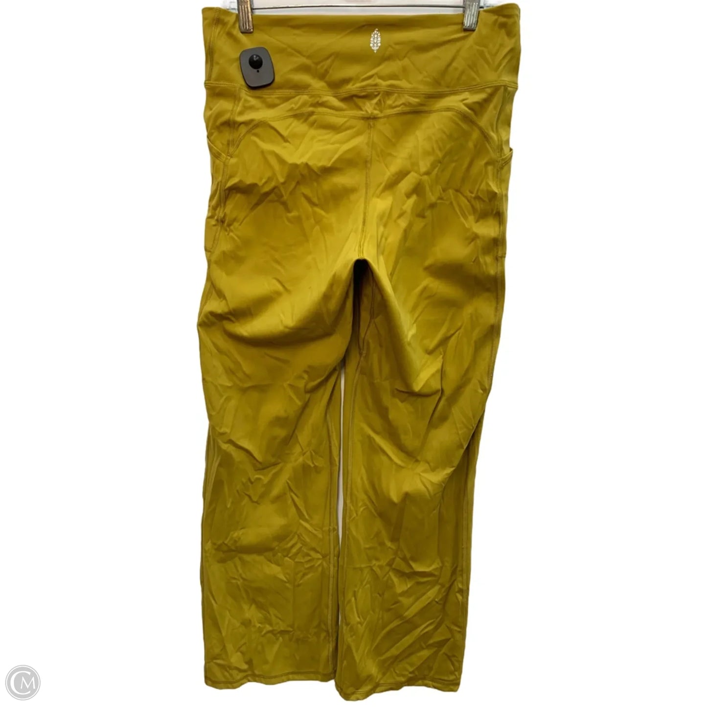 Athletic Leggings By Free People In Yellow, Size: L