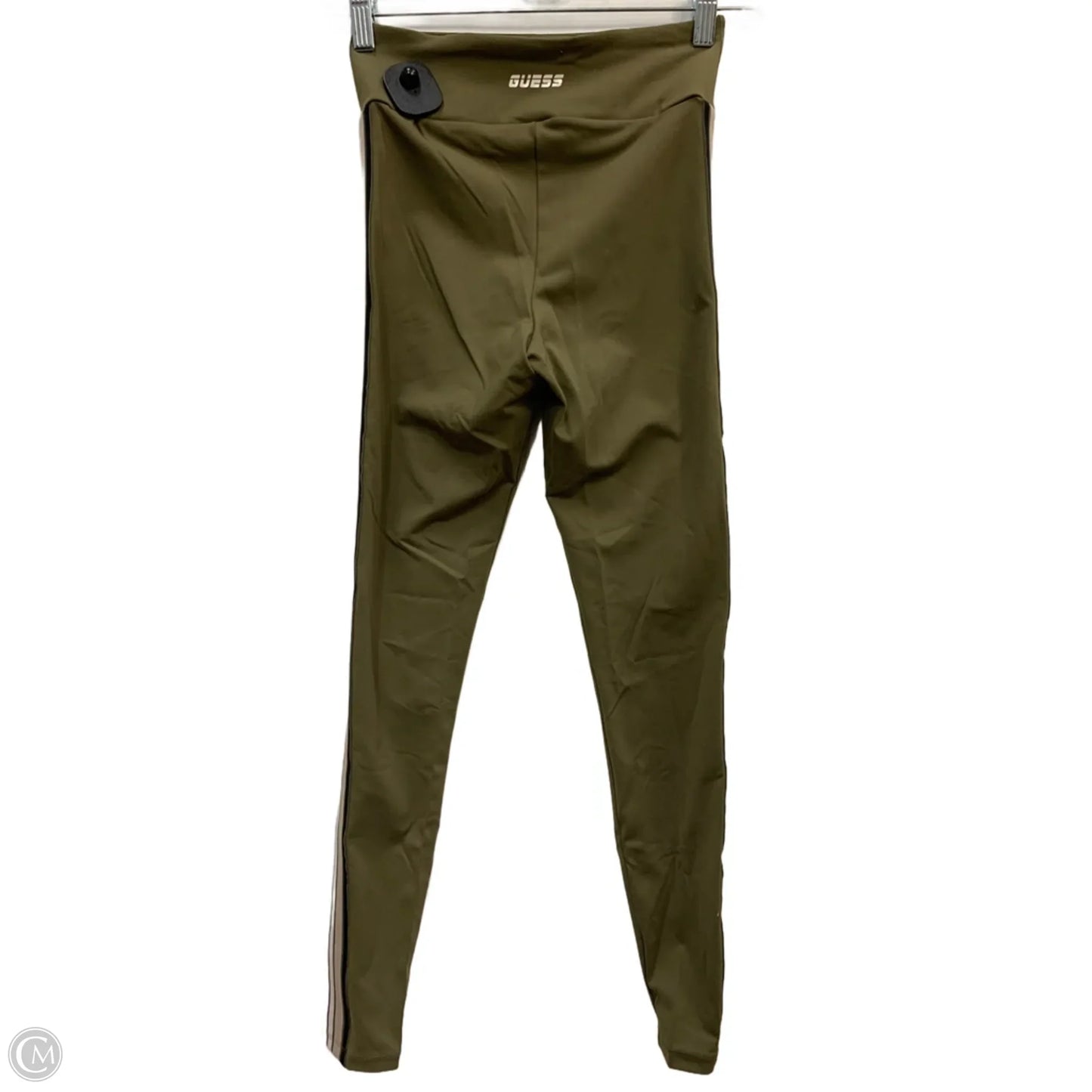 Athletic Leggings By Guess In Green, Size: Xs