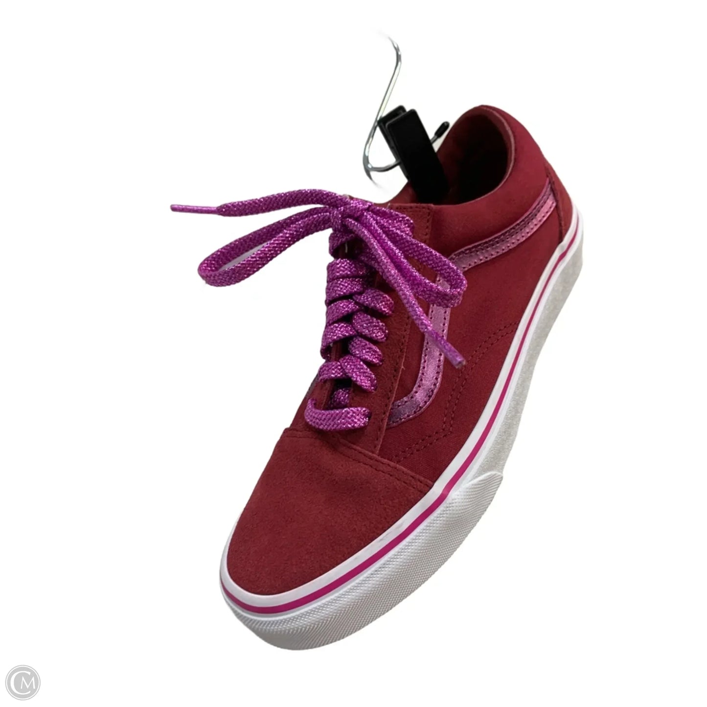 Shoes Sneakers By Vans In Maroon, Size: 9