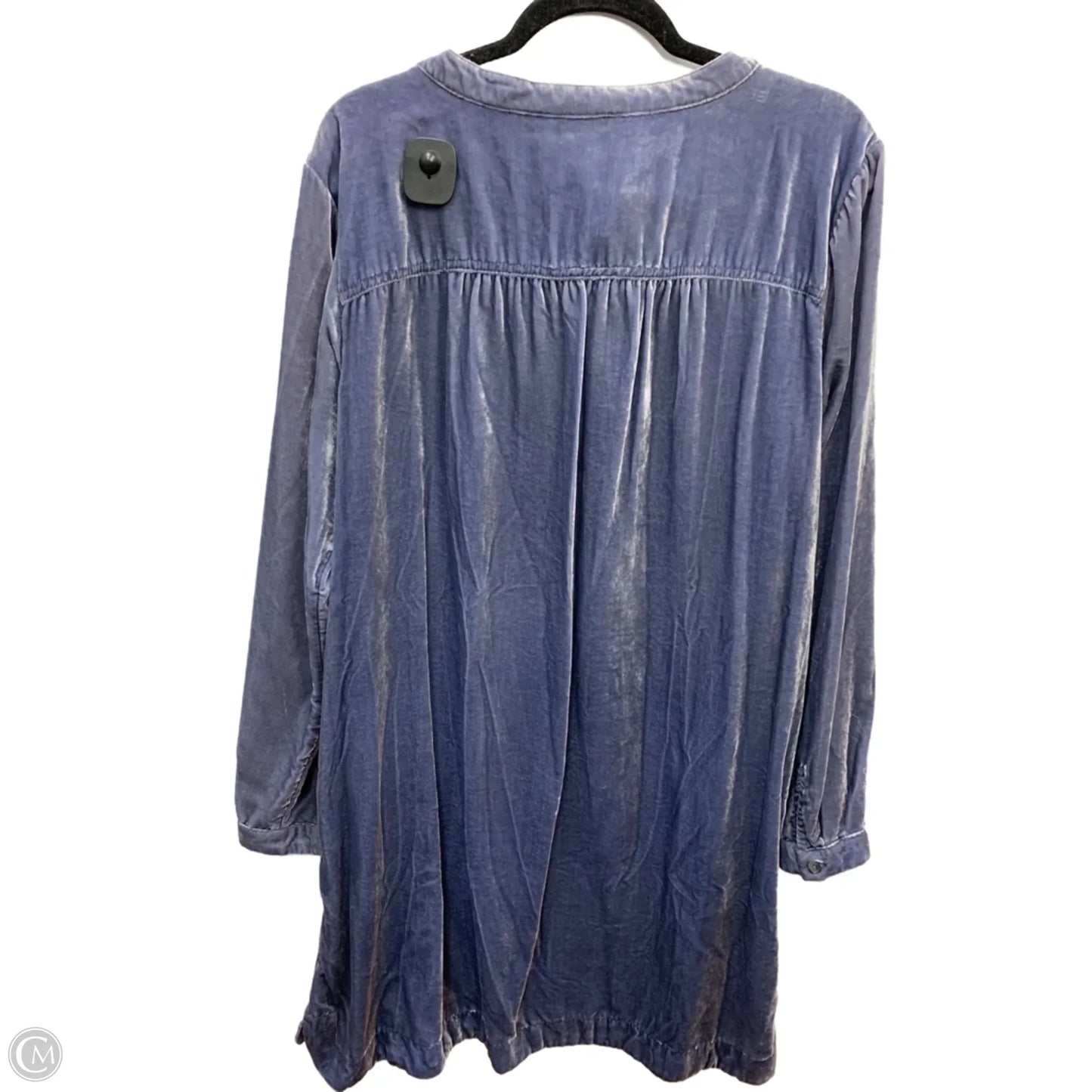 Dress Casual Midi By Anthropologie In Blue, Size: Xl