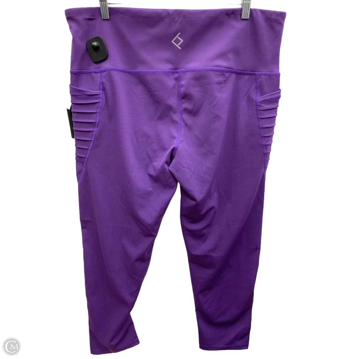 Athletic Leggings Capris By Clothes Mentor In Purple, Size: 3x
