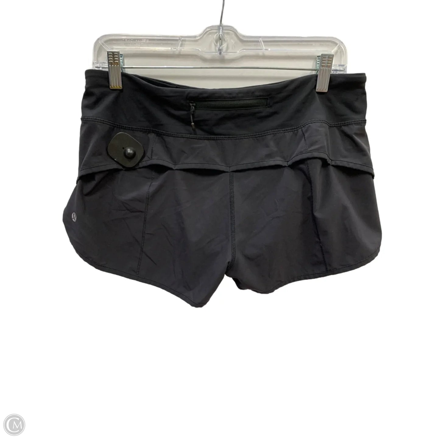 Athletic Shorts By Lululemon In Black, Size: 8
