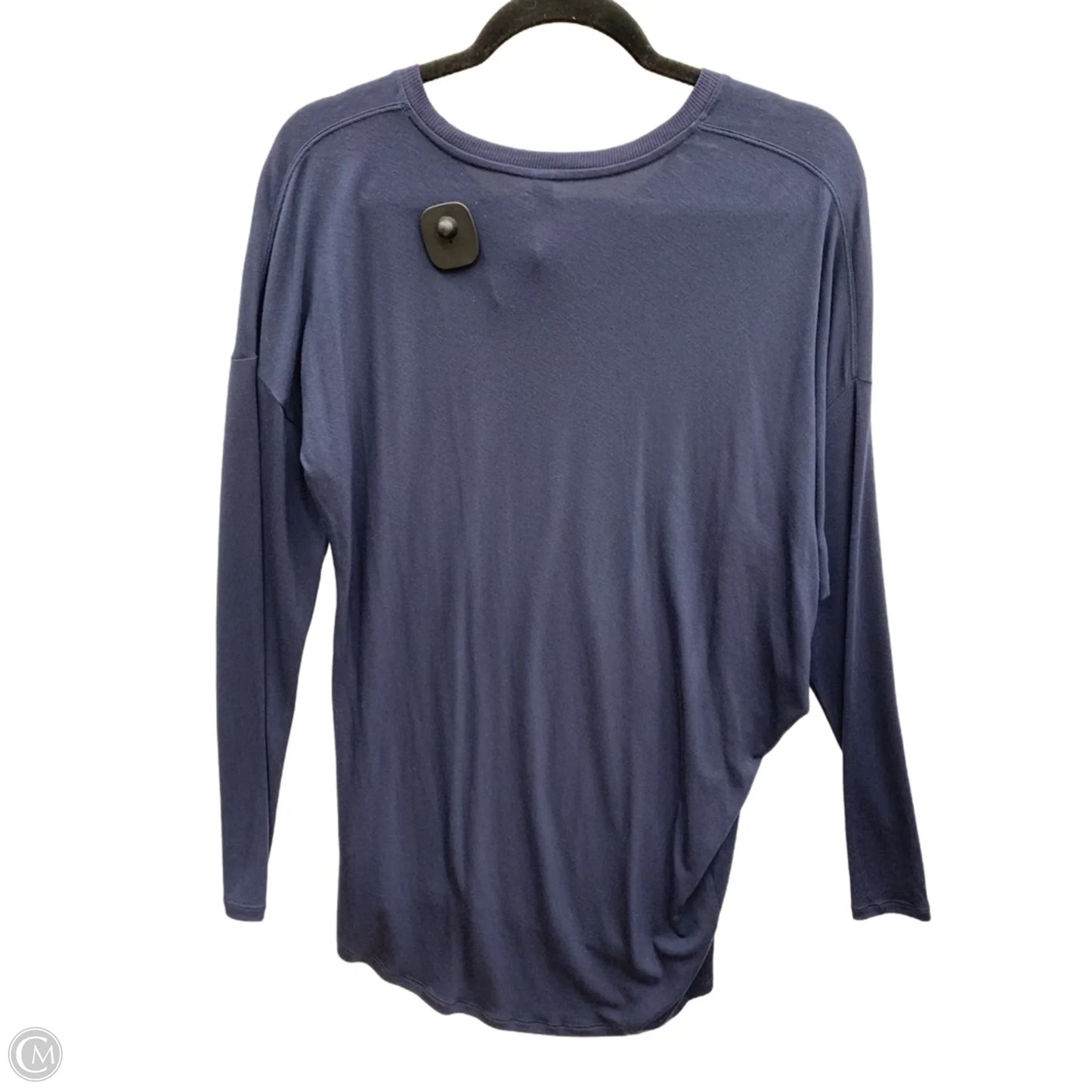 Top Long Sleeve By Athleta In Navy, Size: M